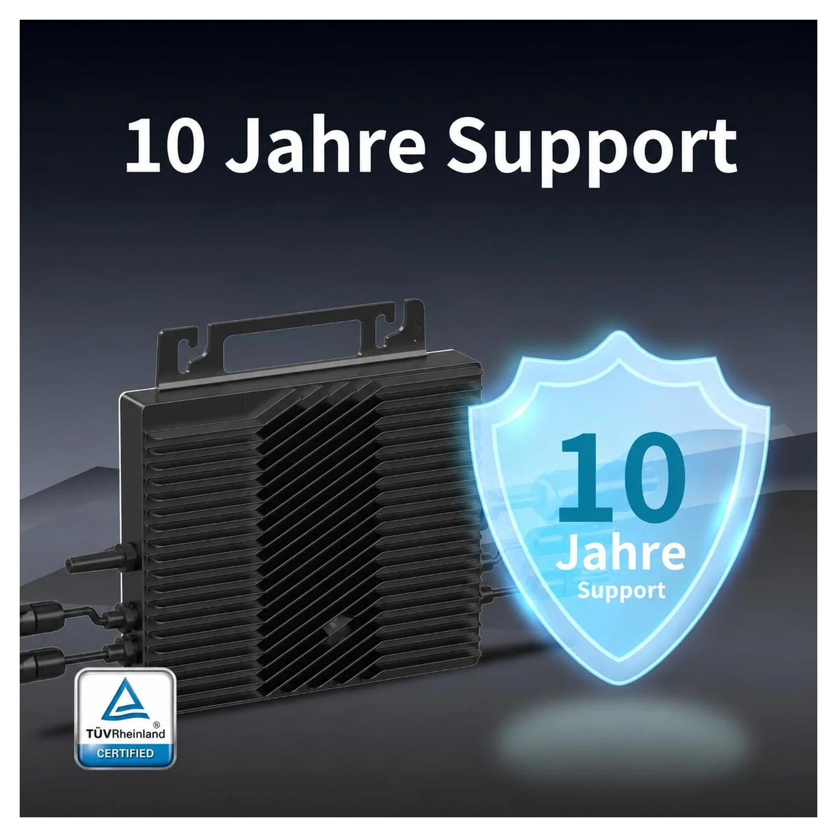 ELECWAY VN2T08 Mikro-Wechselrichter mit 10 Jahren Support und Sicherheitszertifizierung