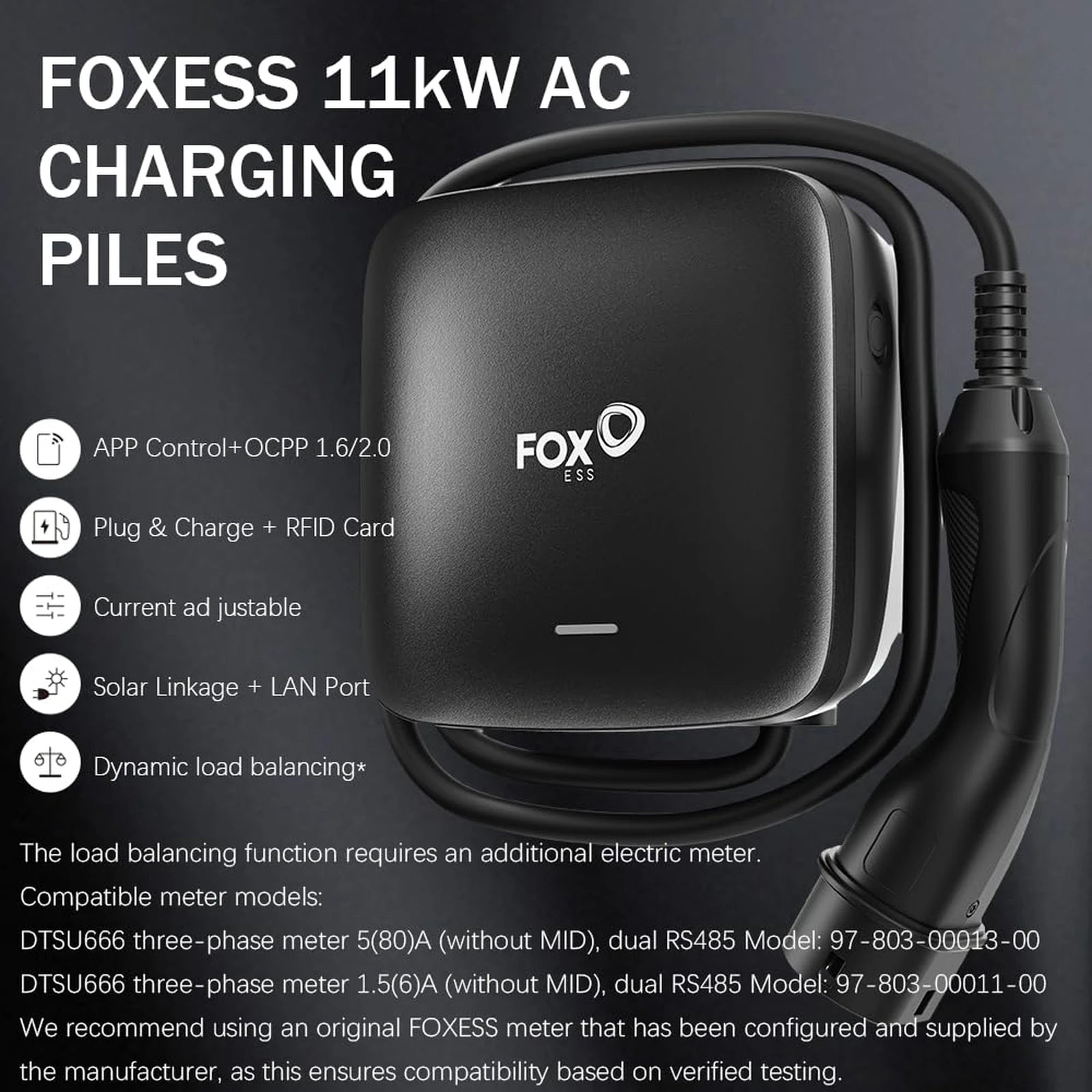 FoxESS Typ 2 Wallbox 11 kW L11P