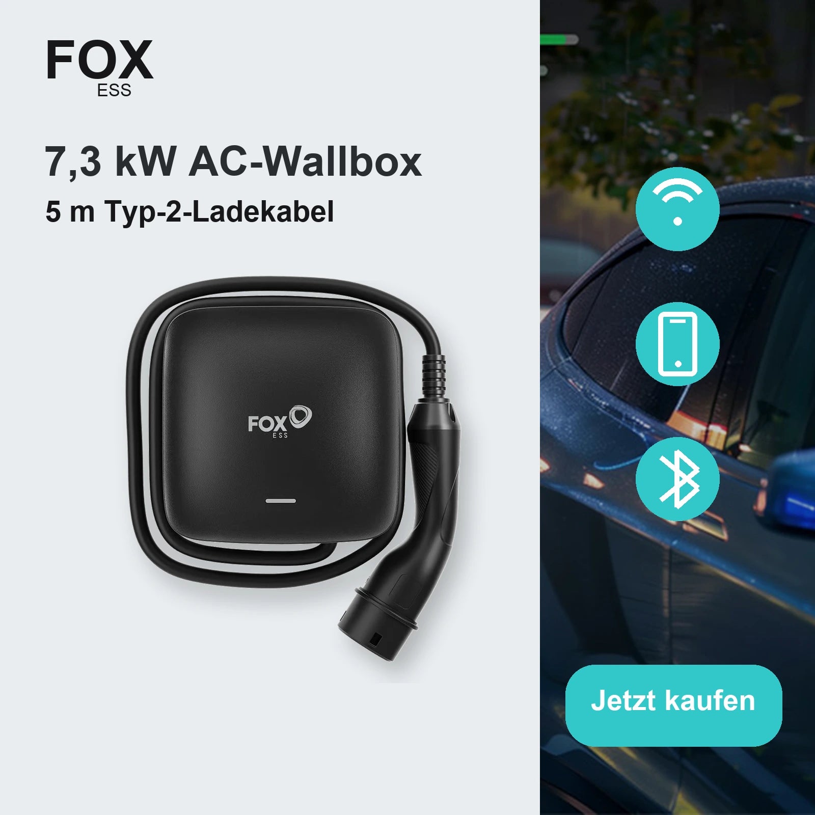FoxESS Wallbox 7,3 kW ‎L07P