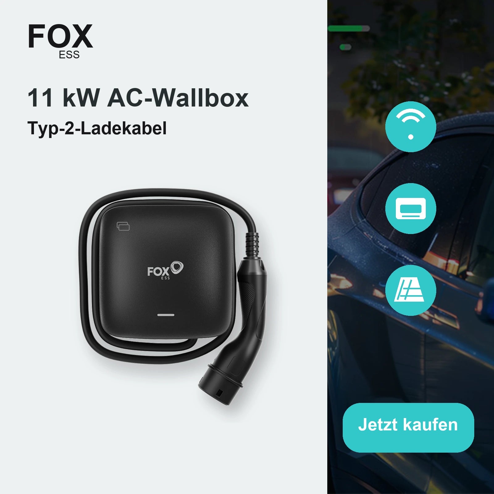 FoxESS Typ 2 Wallbox 11 kW ‎L11P